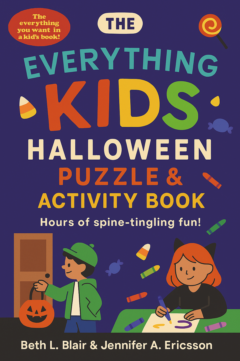 Everything Kids: Halloween Puzzle & Activity Book